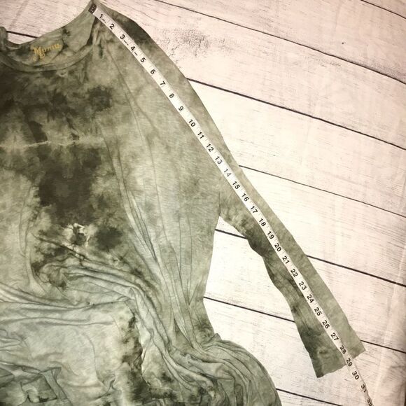 SMYM Mumu Mellow Will Tunic Dress Tie-Dye Green - Picture 10 of 10